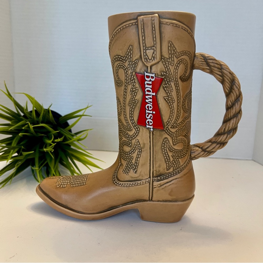 Vintage Budweiser Cowboy Boot
Ceramic Stein Mug